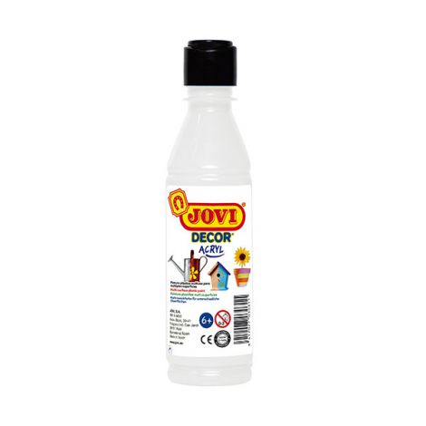 Farba lateksowa Jovi uniwersalna 250ml, Biała
